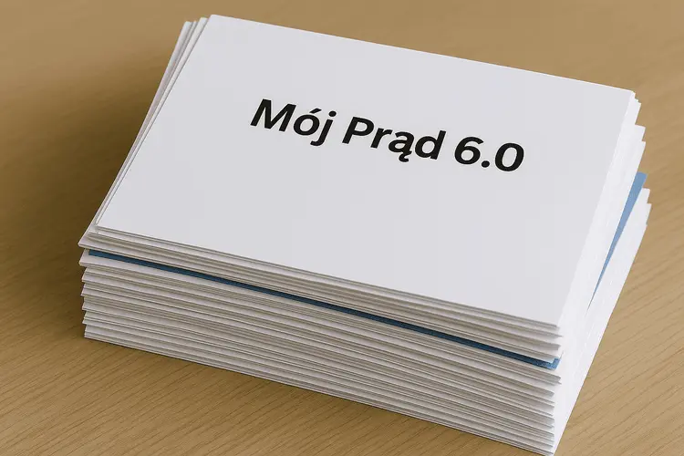 List z podpisem Mój prąd 6.0